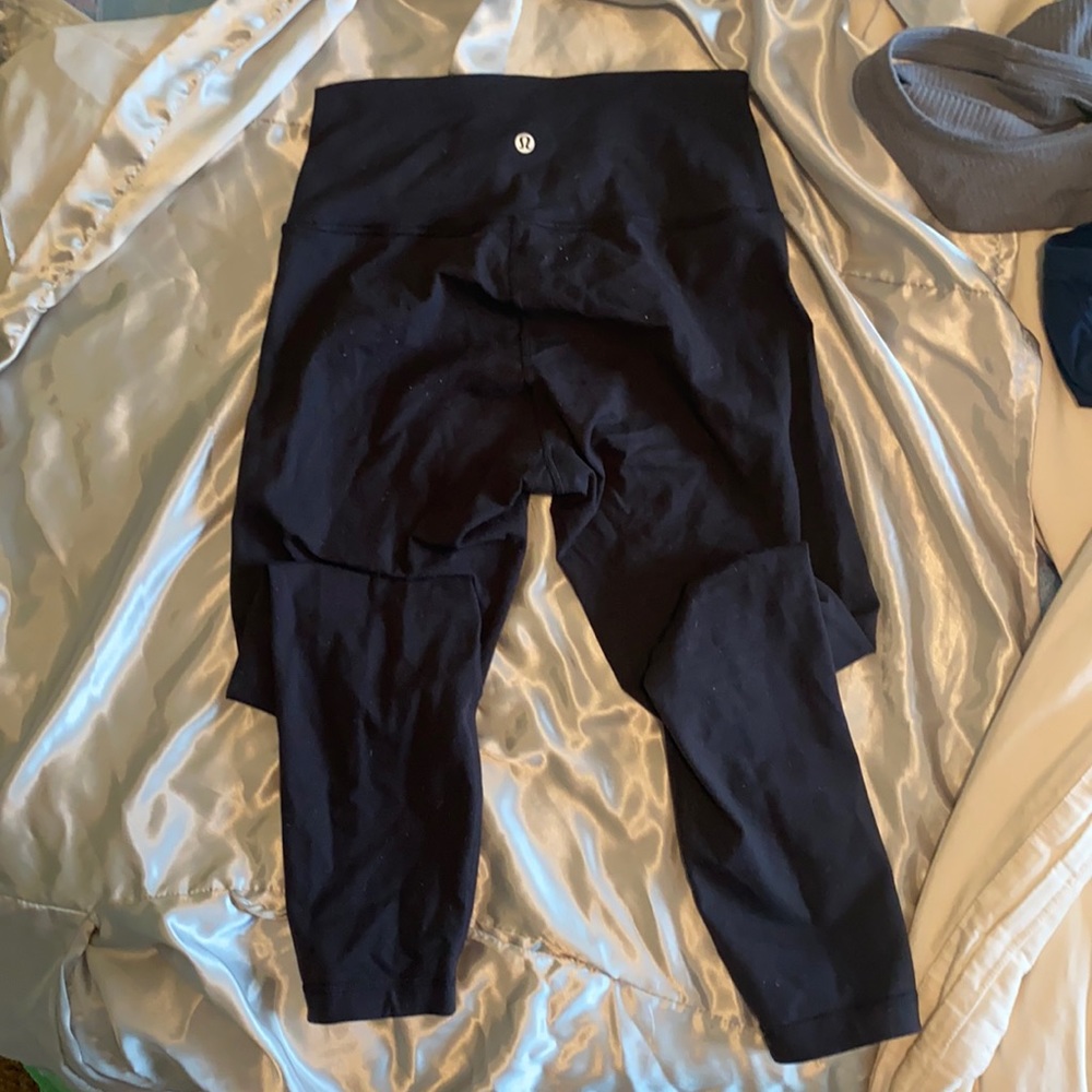 Lululemon Wonderunder Black MidRise